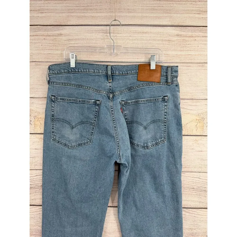 Levi's‎ Premium 541 Athletic Fit Tapered Leg Jeans Mens 36x30 Blue Medium Wash